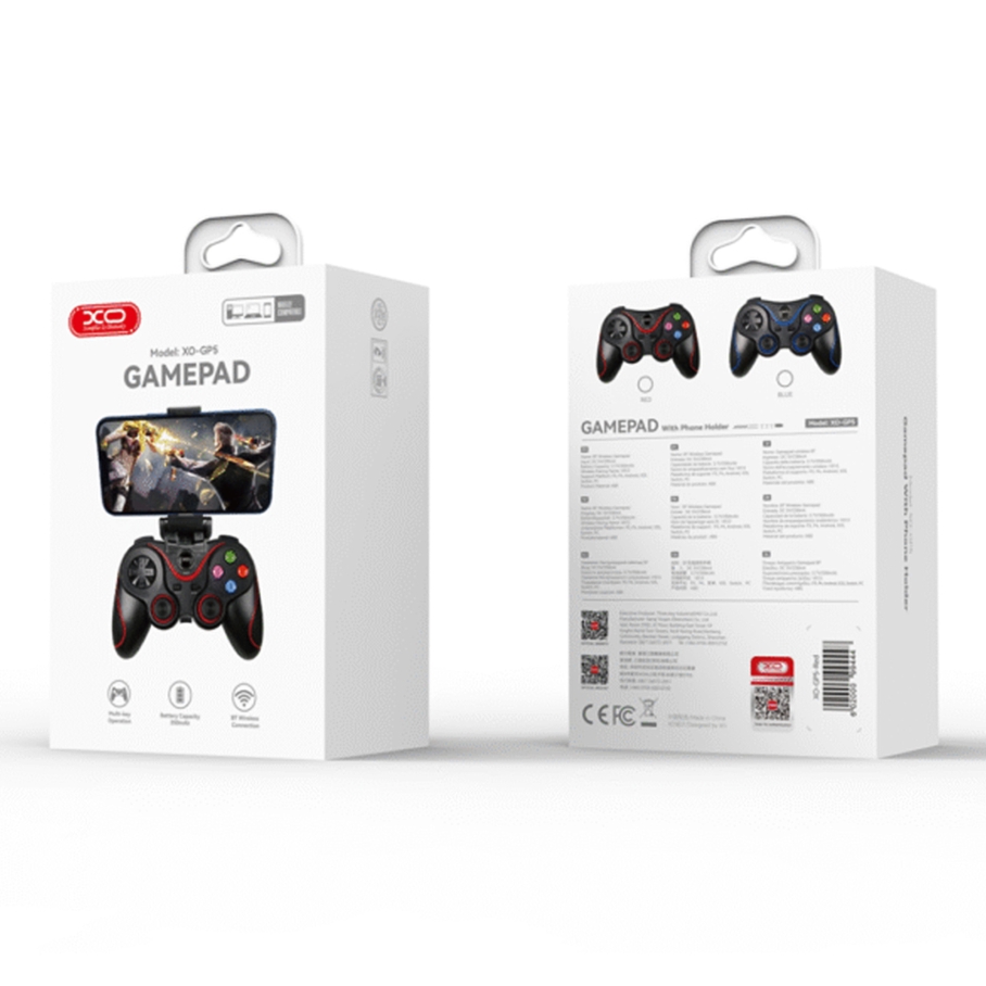 Бездротовий Геймпад для Android, Switch, ПК XO GP5 Чорно-синій - Зображення 3