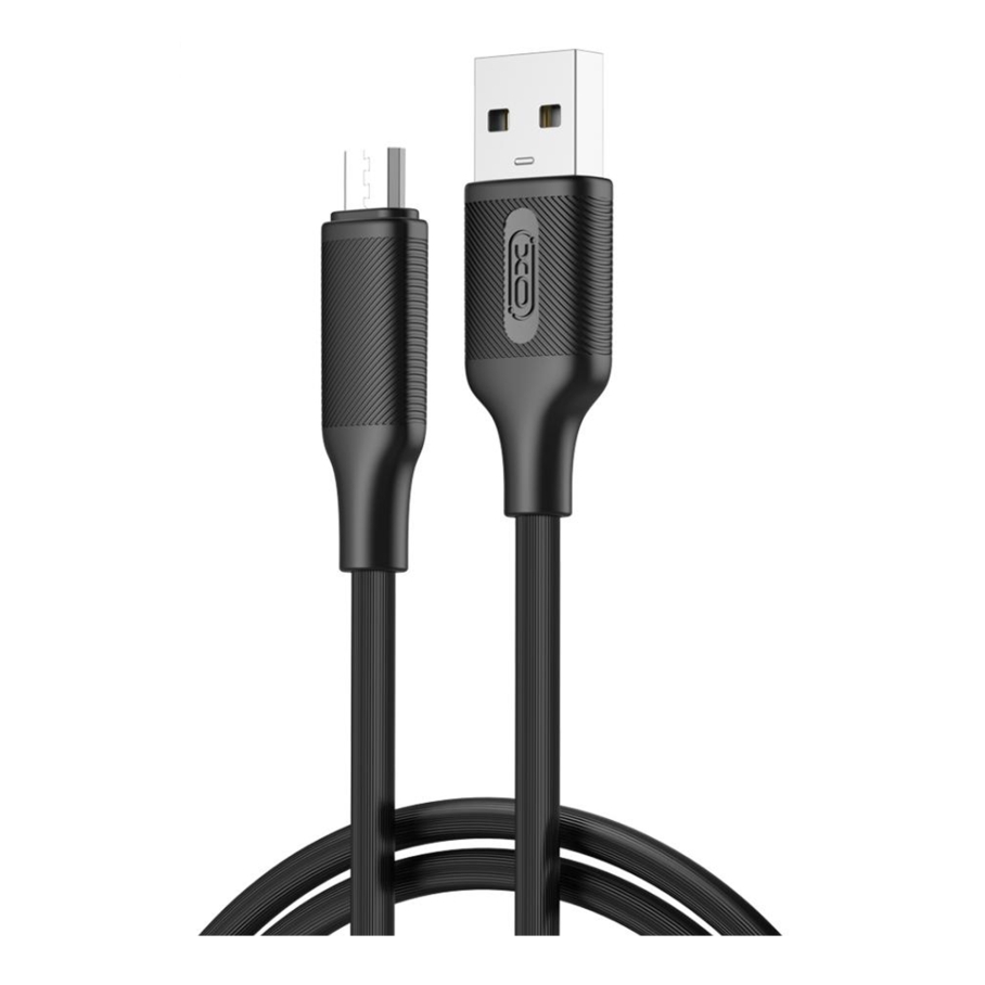 Кабель USB XO-NB265 Micro 2.4A Чорний