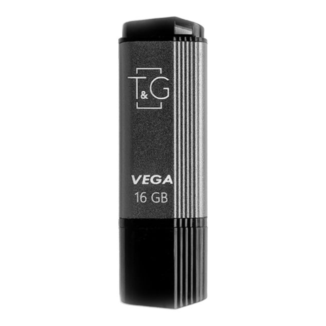 USB флеш-накопичувач T&G 16gb Vega 121 Стальний