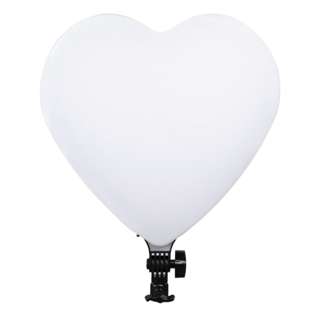 LED Панель RL-500 33cm (Heart Style) Remote Чорний