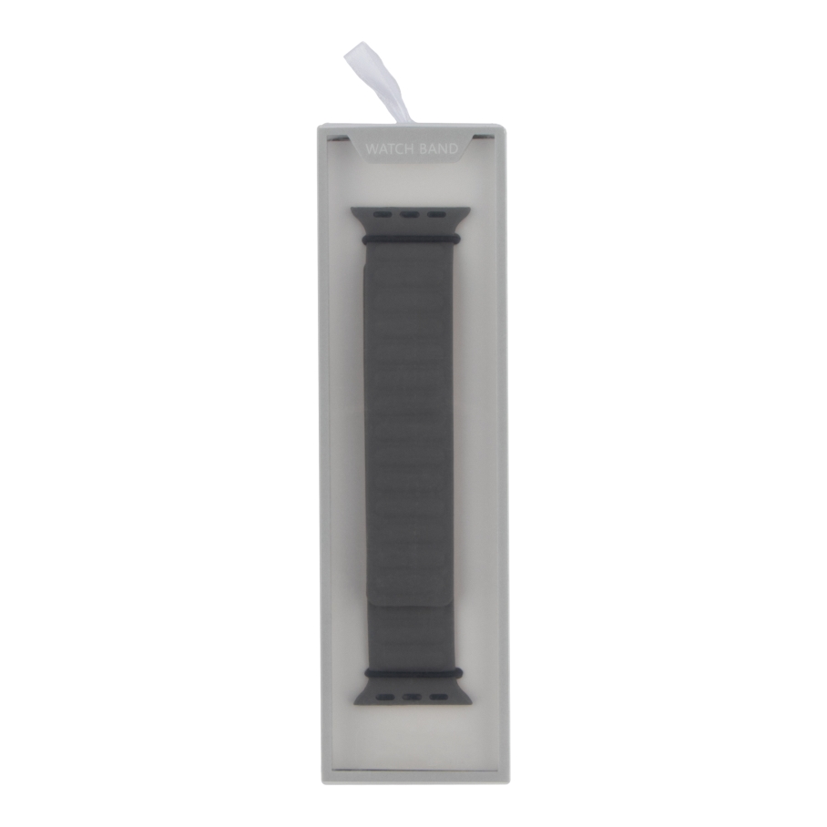 Ремінець для Apple Watch Magnetic Silicone 42/44/45/49 mm Gray - Зображення 3