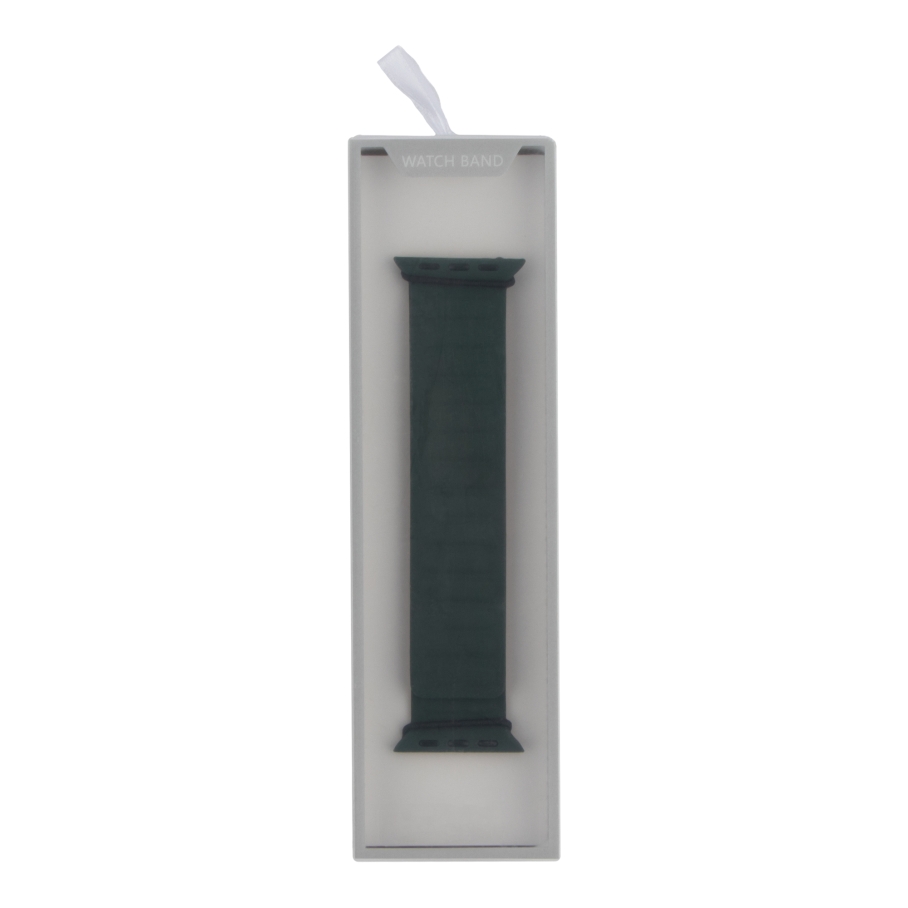 Ремінець для Apple Watch Magnetic Silicone 42/44/45/49 mm Sequoia Green - Зображення 3