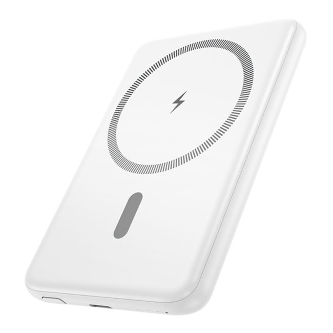 Універсальна Мобільна Батарея Power Bank Hoco J140A Tony PD20W ultra-thin magnetic  5000mAh Бiлий