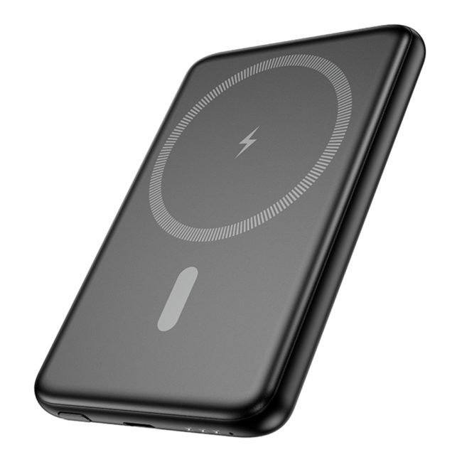 Універсальна Мобільна Батарея Power Bank Hoco J140A Tony PD20W ultra-thin magnetic  5000mAh Чорний