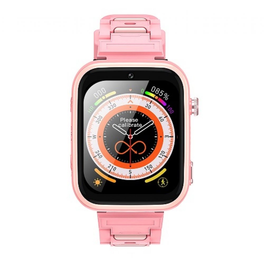 Дитячий Смарт Годинник XO H130 4G GPS Рожевий