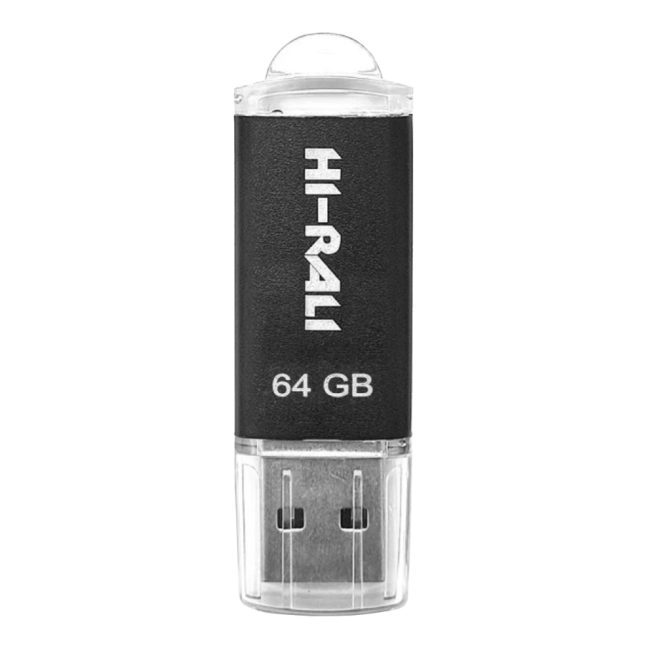 USB флеш-накопичувач 3.0 Hi-Rali Rocket 64gb Чорний