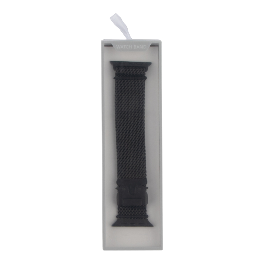 Ремінець для Apple Watch Milanese Clasp 42/44/45/49 mm Black - Зображення 3