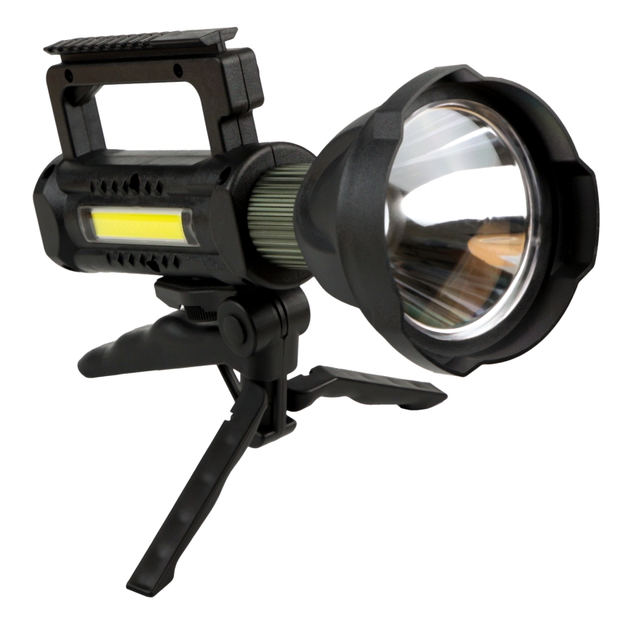 Пошуковий LED Ліхтар W592 Чорний