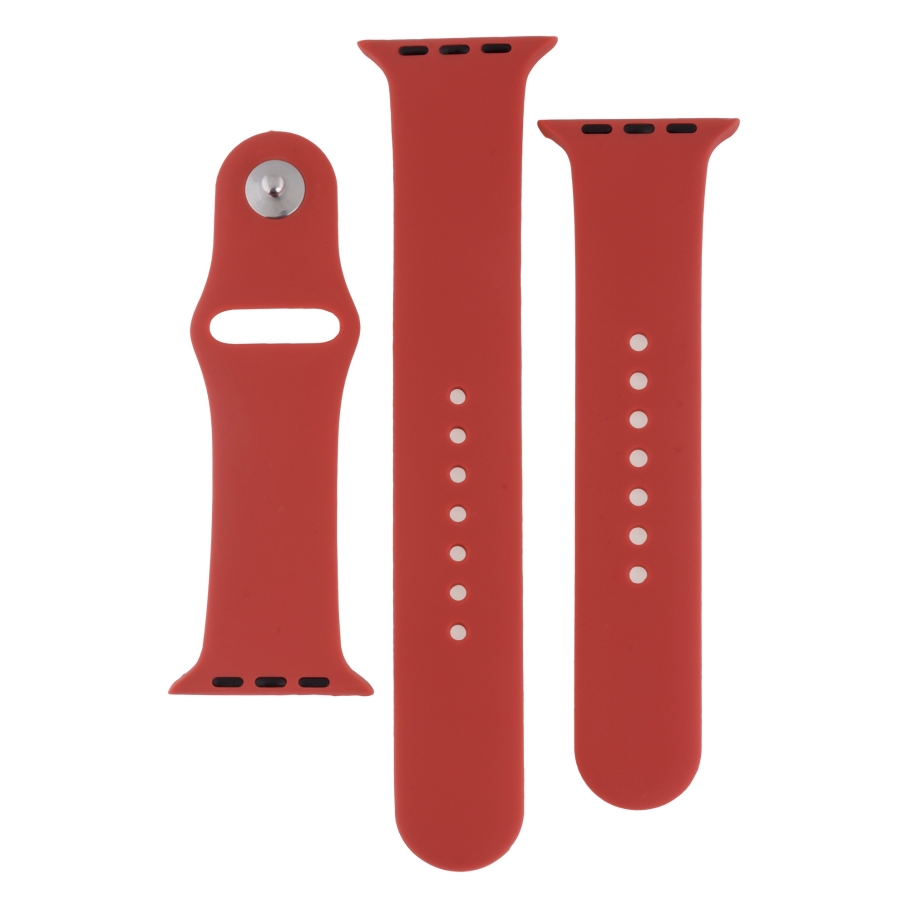 Ремінець для Apple Watch Band Silicone Two-Piece 42/44/45/49 mm Мята упаковка 25.Camelia