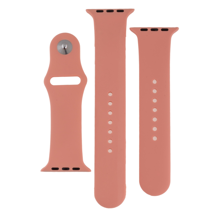 Ремінець для Apple Watch Band Silicone Two-Piece 42/44/45/49 mm Мята упаковка 30.Flamingo