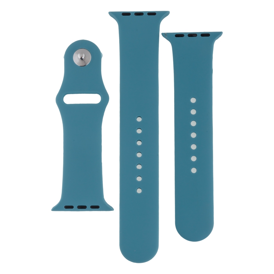Ремінець для Apple Watch Band Silicone Two-Piece 42/44/45/49 mm Мята упаковка 65.Cactus Color