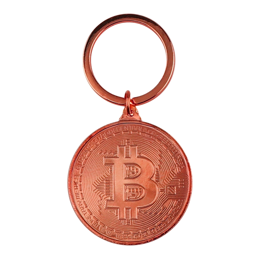 Брелок Bitcoin Бронза