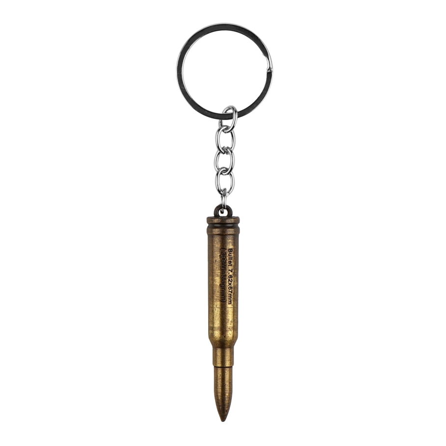 Брелок Зброя-Куля 7.62mm Бронза